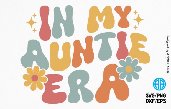 Download In My Auntie Era Retro SVG T-shirt - Retro Collection