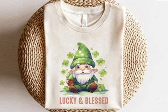 Download Lucky &amp; Blessed Retro St.Patrick’s PNG - Retro Collection