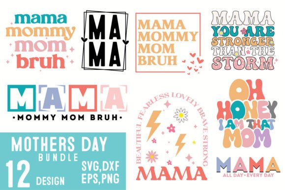Download Mothers Day Svg. Retro Mom, Mama SVG - Retro Collection