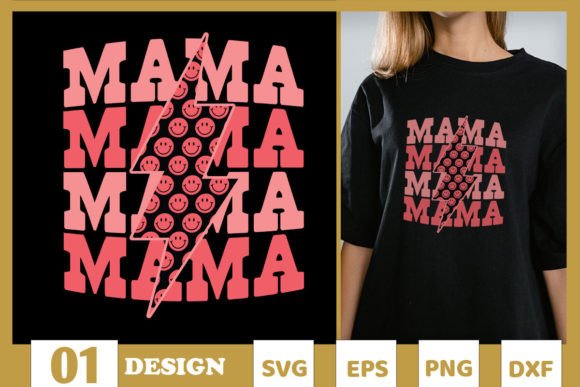Download Mama Mother's Day Retro SVG - Retro Collection