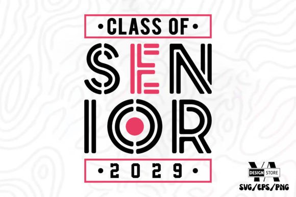 Download Senior 2029 CLASS of 2029 Graduation SVG - Senior Collection