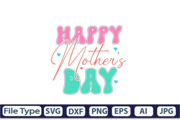 Download Happy Mother's Day Retro SVG - Retro Collection