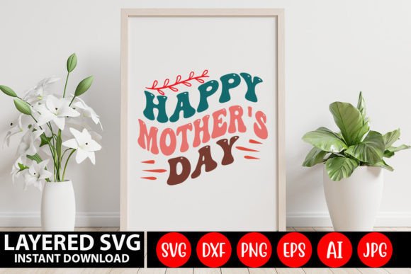 Download Happy  Mother's Day Retro SVG Design - Retro Collection