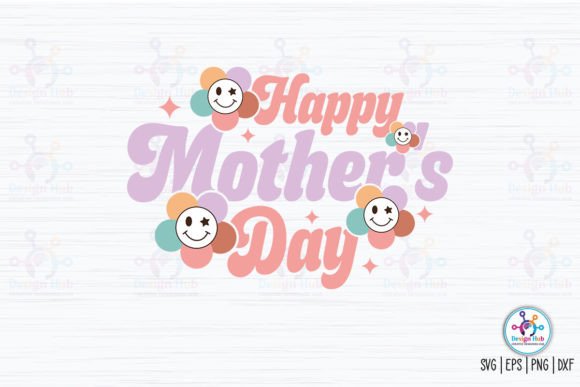 Download Happy Mother's Day Retro SVG - Retro Collection