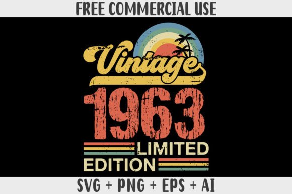 Download Retro Vintage 1963 Limited Edition - Retro Collection