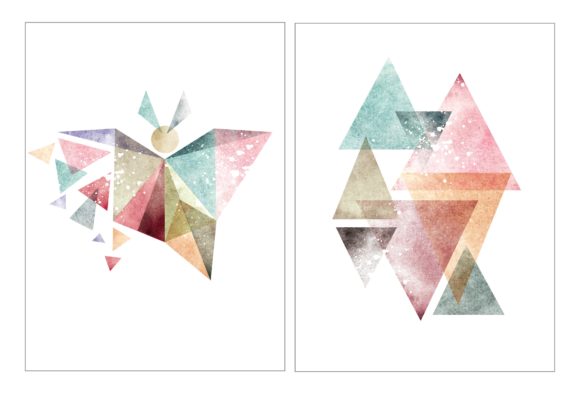 Download Abstract Wall Decoration Water Color - Wall decor Collection