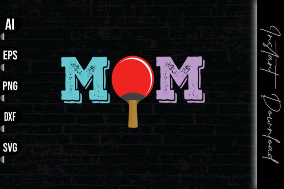 Download Ping Pong MOM Retro Vintage - Retro Collection