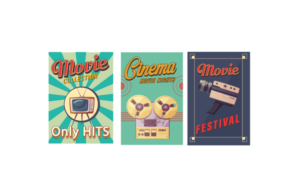 Download Movie Vintage Retro Wall Decoration - Wall decor Collection