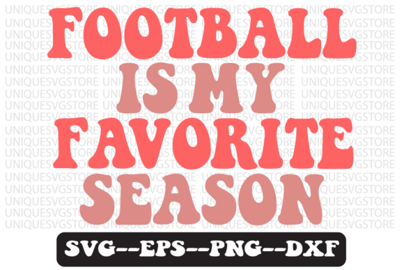 Download Football is My Favorite Season Retro Svg - Retro Collection