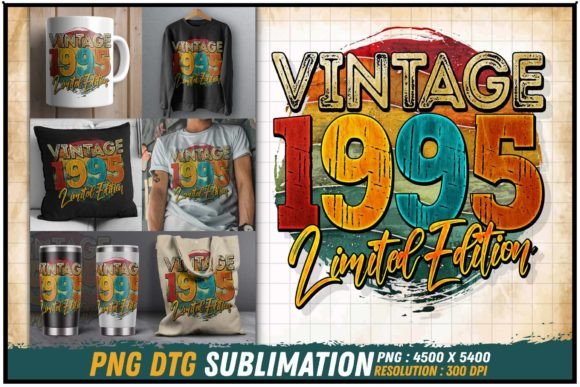 Download Vintage 1995 Limited Edition Retro Round - Retro Collection
