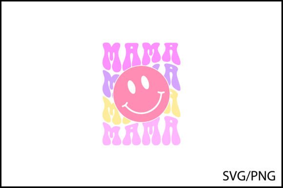 Download Mama Retro T-shirt Design - Retro Collection