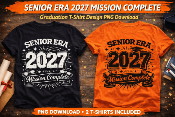 Download Senior Era 2027 Graduation PNG – Missio - Senior Collection