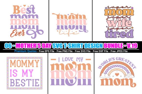 Download Mother’s Day Retro SVG Design Bundle - Retro Collection