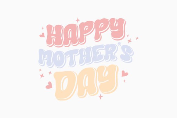 Download Happy Mothers Day Retro Svg - Retro Collection
