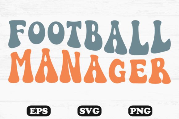 Download Football Manager Retro Wavy T-shirt - Retro Collection