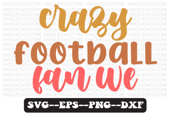Download Crazy Football Fan We Retro Svg Design - Retro Collection