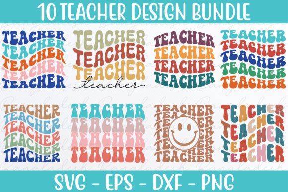 Download Retro Teacher SVG Bundle - Retro Collection